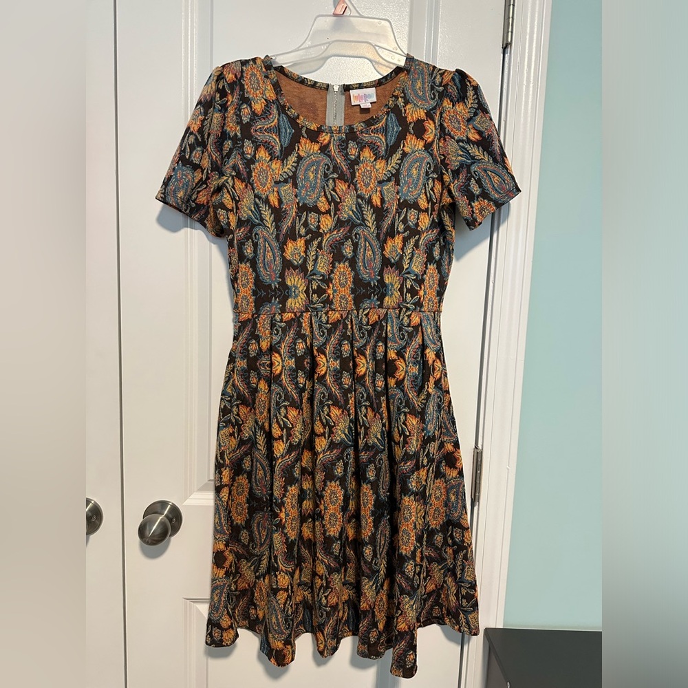 Lularoe Amelia Dress Size Medium
